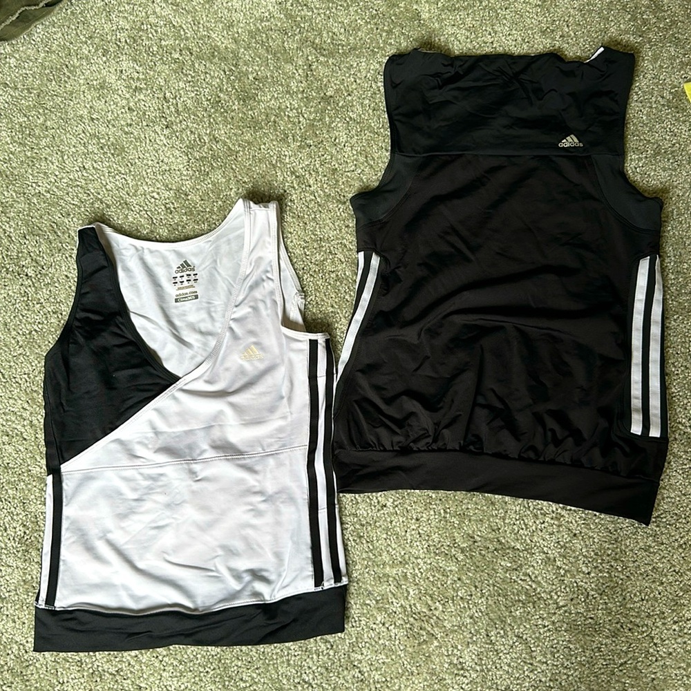 2 adidas tops